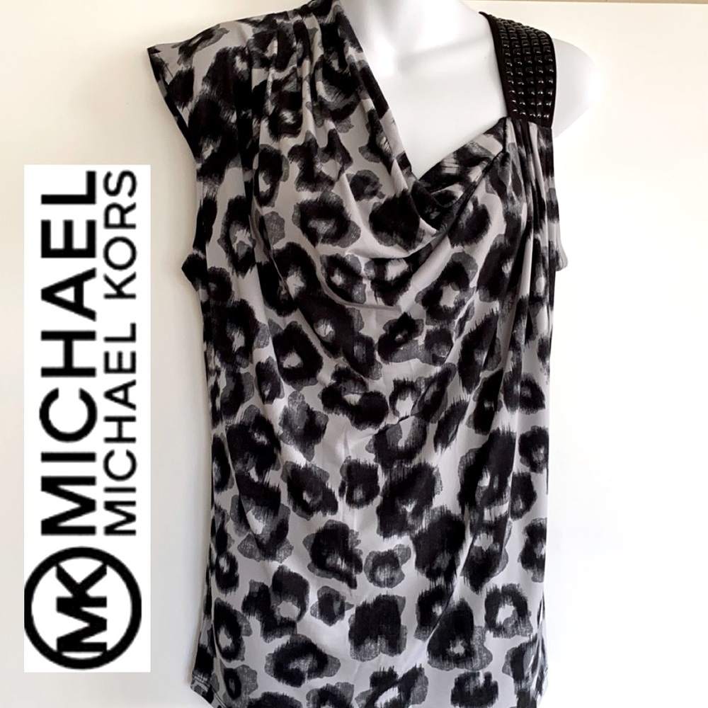 MICHAEL KORS SLEEVELESS BLOUSE